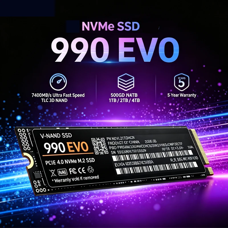 Gaming M.2 NVMe SSD 990 EVO PC - đánh giá và giá M.2 Nvme 4Tb Pcie 4.0 Ssd