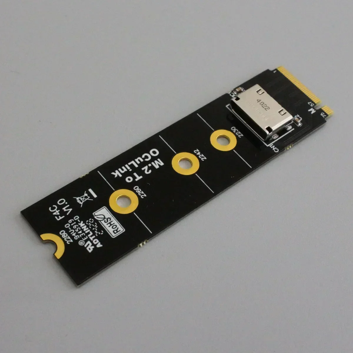 ADT PCIe 4.0 64Gbps OcuLink Ex - đánh giá và giá External Gpu Dock Pcie 4.0 Oculink