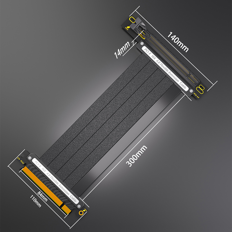 90Degree PCI-E X16 4.0 Flexibl - đánh giá và giá Pcie 4.0 X16 Riser Cable 90 Degree