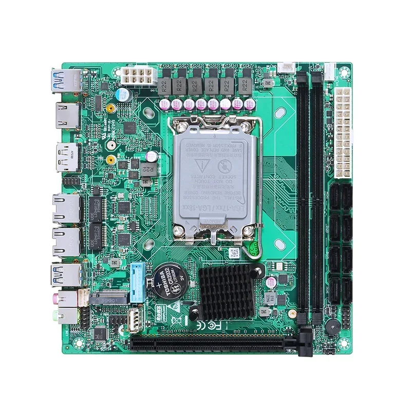 Piesia 12th 13th Mini x86 Moth - đánh giá và giá Lga 1700 Ddr5 Itx Motherboard