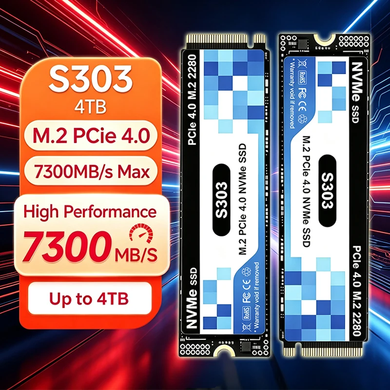 2026 New Original S303 M.2 SSD - đánh giá và giá M.2 Nvme 4Tb Pcie 4.0 Ssd