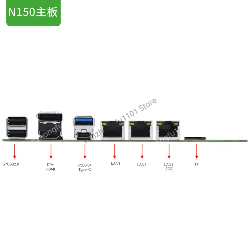 N150 NAS Host SATA Motherboard - đánh giá và giá Nas Motherboard N100 6 Sata