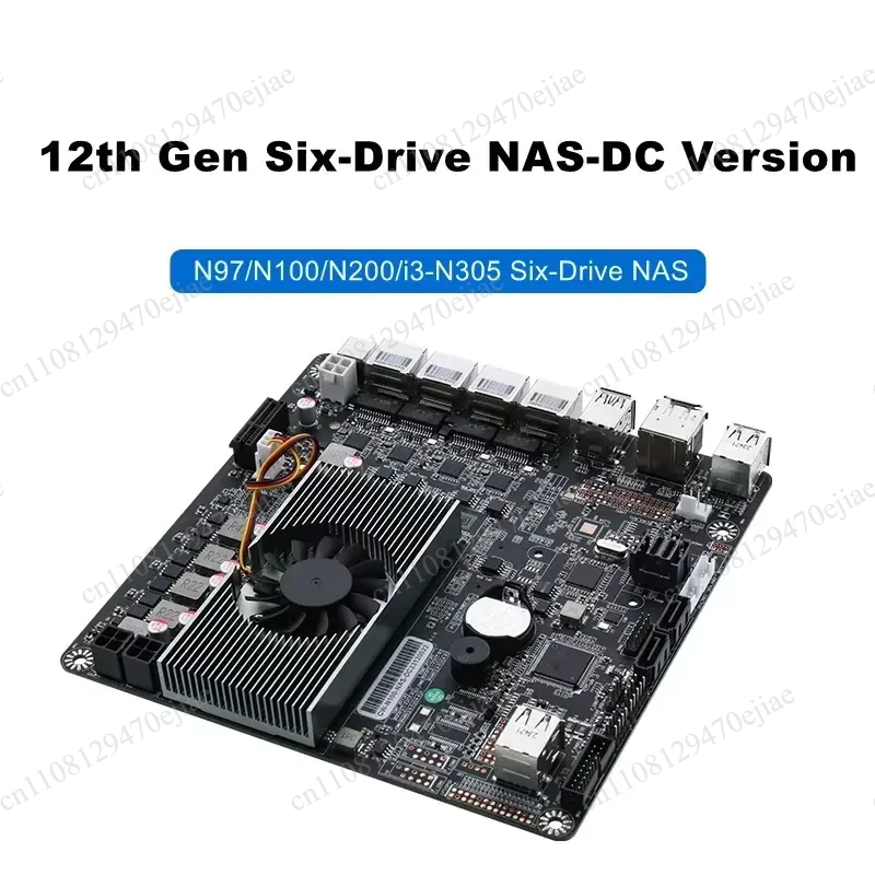 N100 Mini ITX NAS Motherboard  - đánh giá và giá Nas Motherboard N100 6 Sata