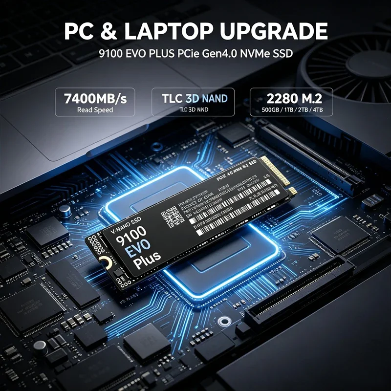 9100 EVO Plus M.2 NVMe SSD 1TB - đánh giá và giá M.2 Nvme 4Tb Pcie 4.0 Ssd