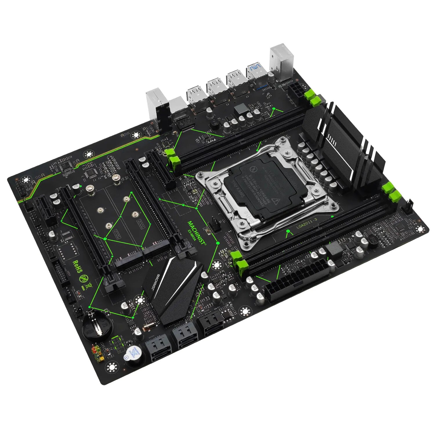 MACHINIST E5 MR9A V1.0 X99 Mot - đánh giá và giá X99 Dual Cpu Motherboard Combo