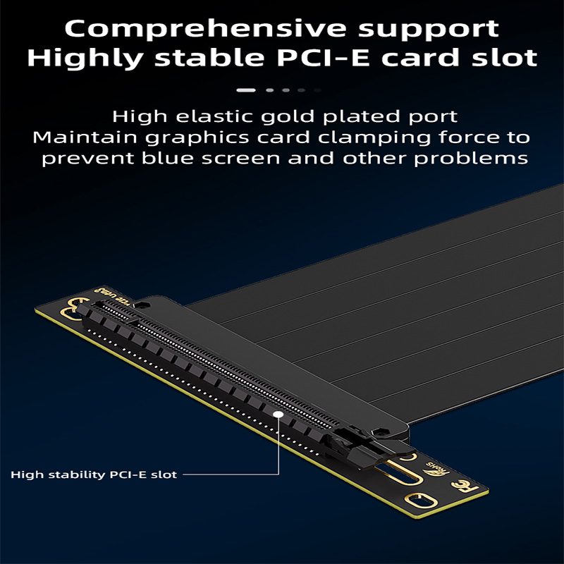 TEUCER Vertical GPU Mounting B - đánh giá và giá Pcie 4.0 X16 Riser Cable 90 Degree