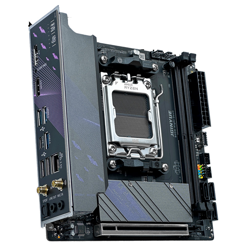 JGINYUE B650I Night Devil WiFi - đánh giá và giá B650 Itx Motherboard Wifi