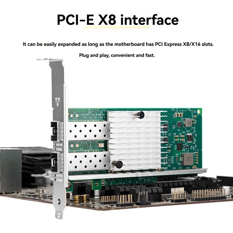 X520-DA1 10Gb SFP+ Dual Port N - đánh giá và giá 10Gb Sfp+ Pcie Network Card Dual Port