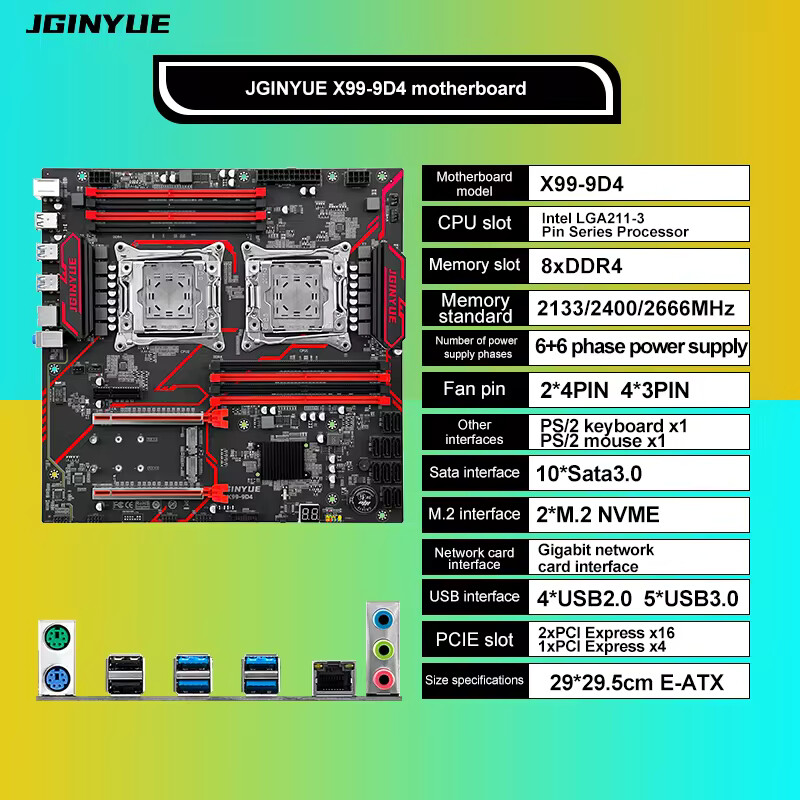 X99 Dual Motherboard CPU LGA 2 - đánh giá và giá X99 Dual Cpu Motherboard Combo