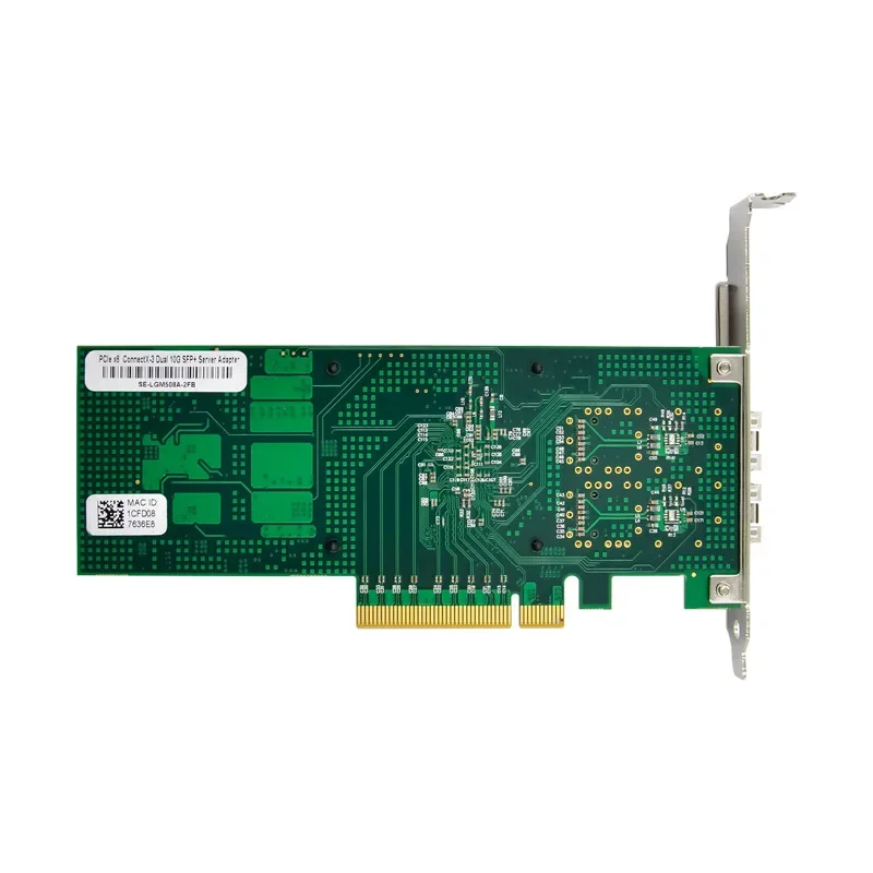 PCI-E X8 Dual-Port 10G SFP Ser - đánh giá và giá 10Gb Sfp+ Pcie Network Card Dual Port